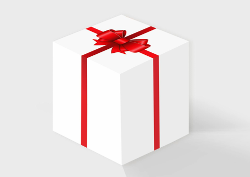 Karton biały na świece z czerwoną kokardką1.png